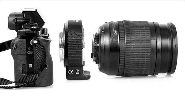 Адаптер Canon EOS - Sony E Commlite Comix CM-EF-NEX