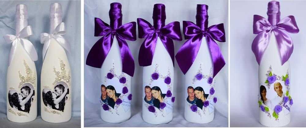 Свадебное бутылки