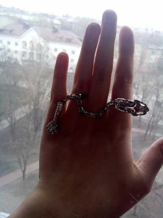 2 кольца, бижутерия