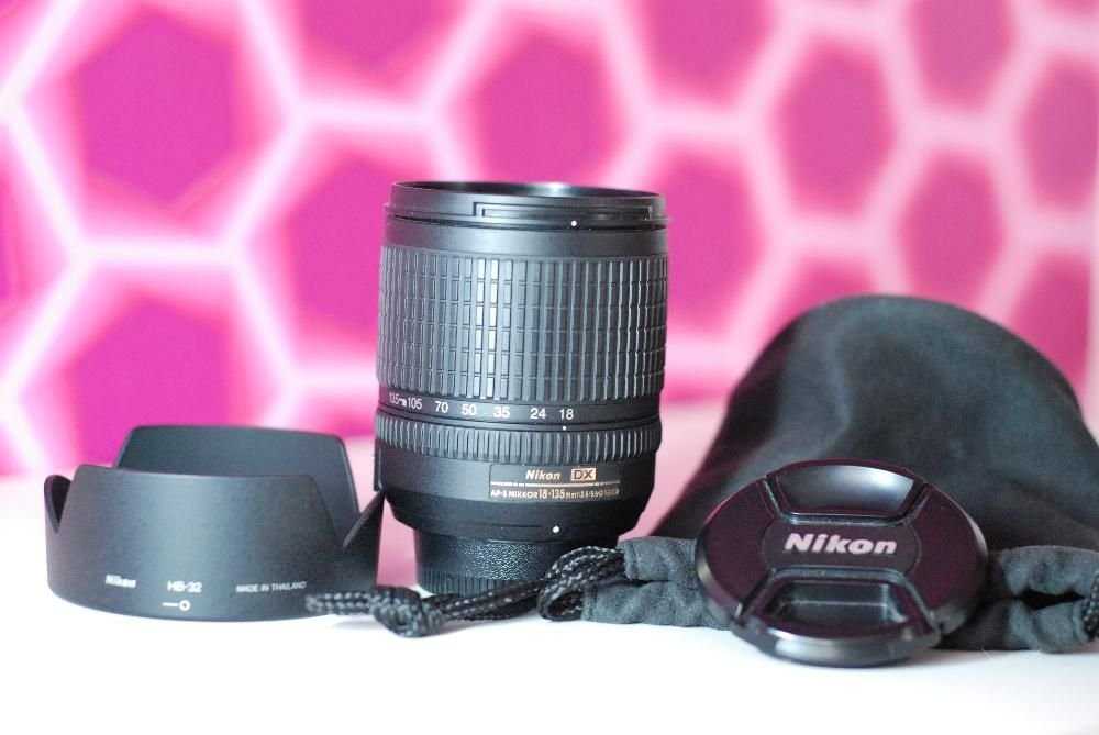 Объектив универсальный Nikon 18-135мм. Отличное состояние. 3700 грн.
