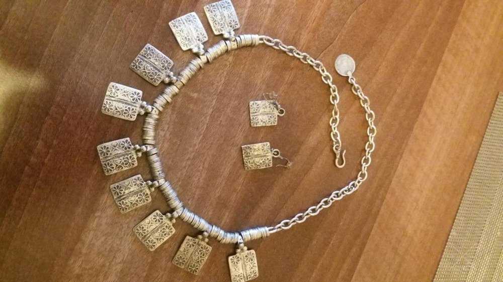 Бижутерия, серьги и колье