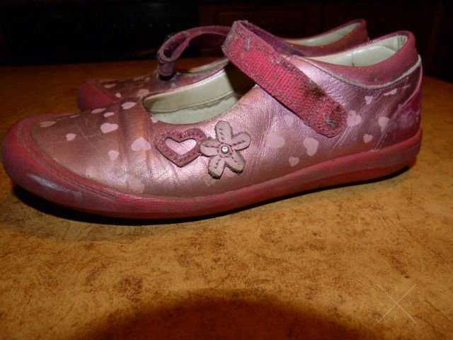 Туфли кожа Clarks ст.20,5см