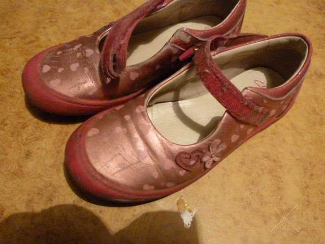 Туфли кожа Clarks ст.20,5см