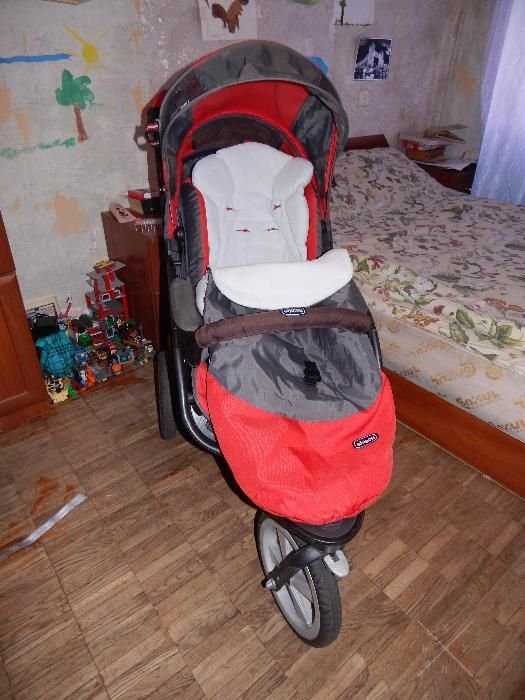 Срочно! красотулечка! Chicco Trio S3 Black, 2в1, суперцена!