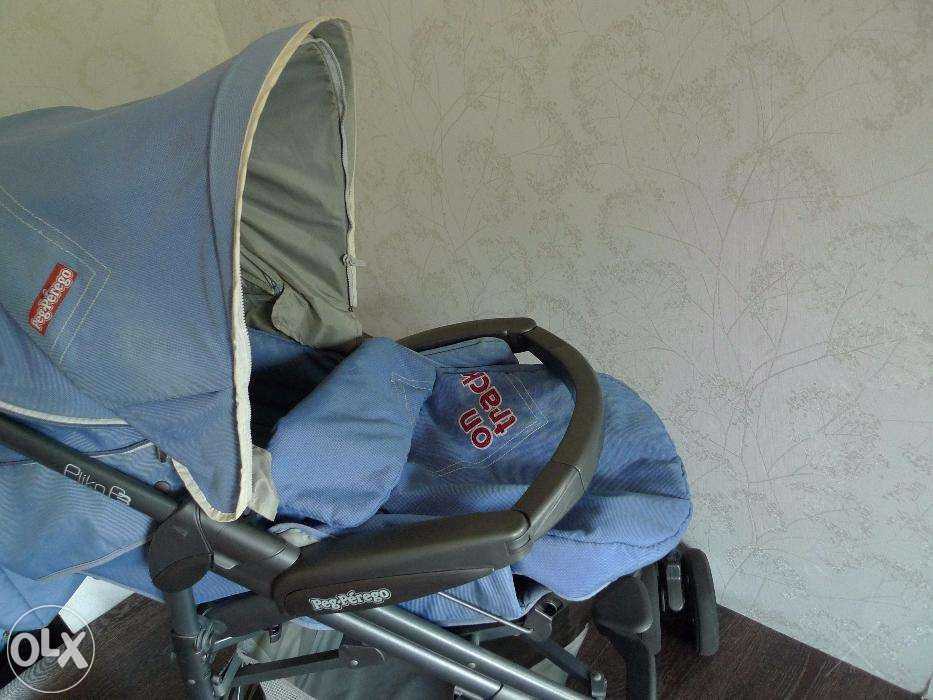 Коляска Peg Perego Pliko P3 прогулка + сумка