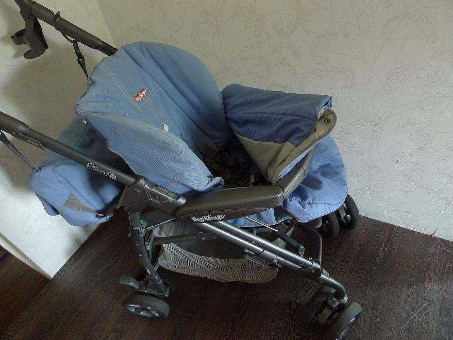 Коляска Peg Perego Pliko P3 прогулка + сумка