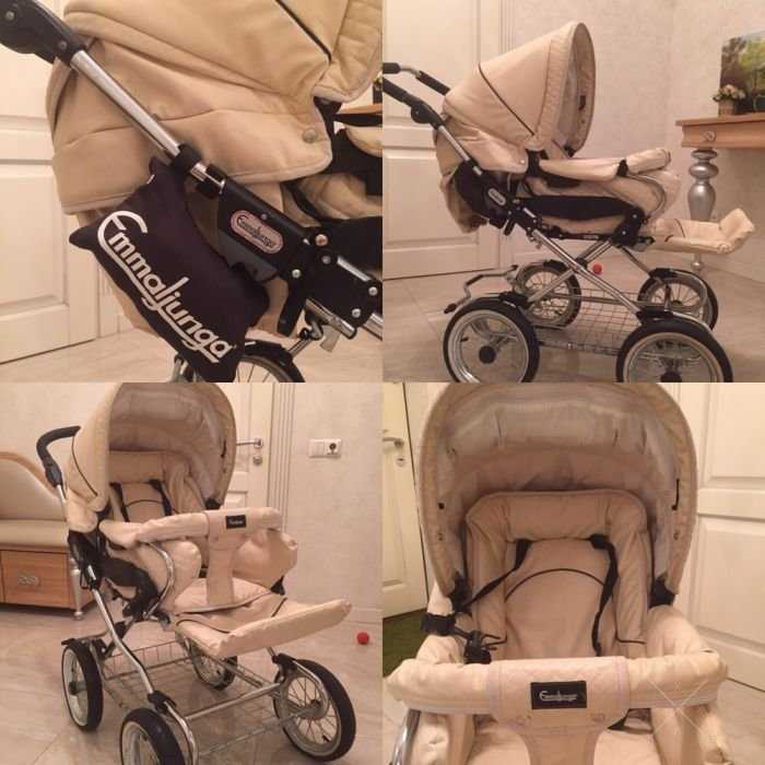 Продам каляску EMMALJUNGA Mondial Duo Combi 2 в 1,