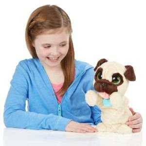 Интерактивная игрушка.FurReal Friends. Игривый щенок Мопс.Остался 1