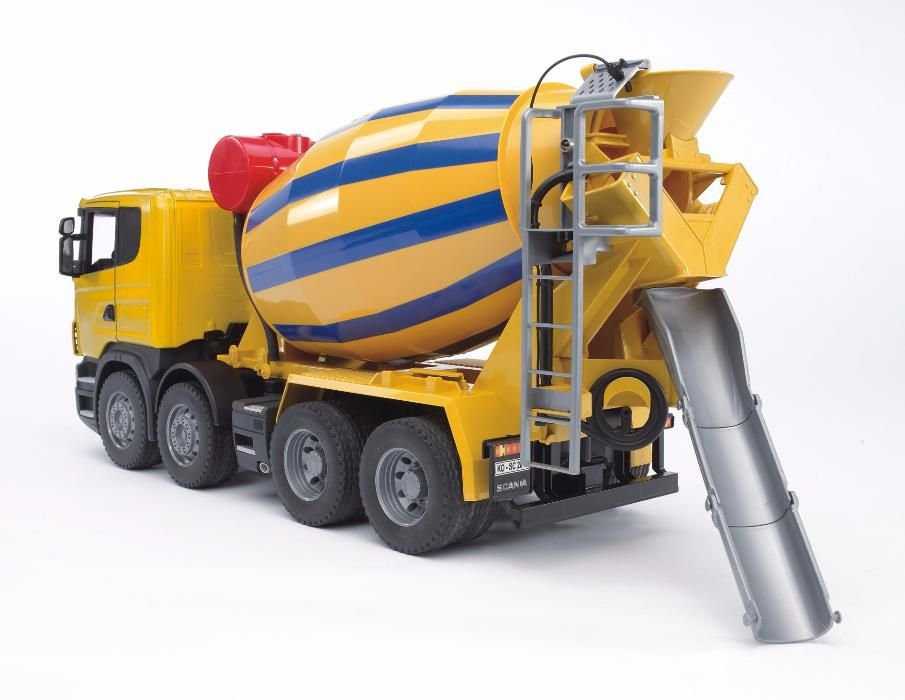 Игрушка BRUDER Бетоновоз SCANIA R-series жёлтый (03554)