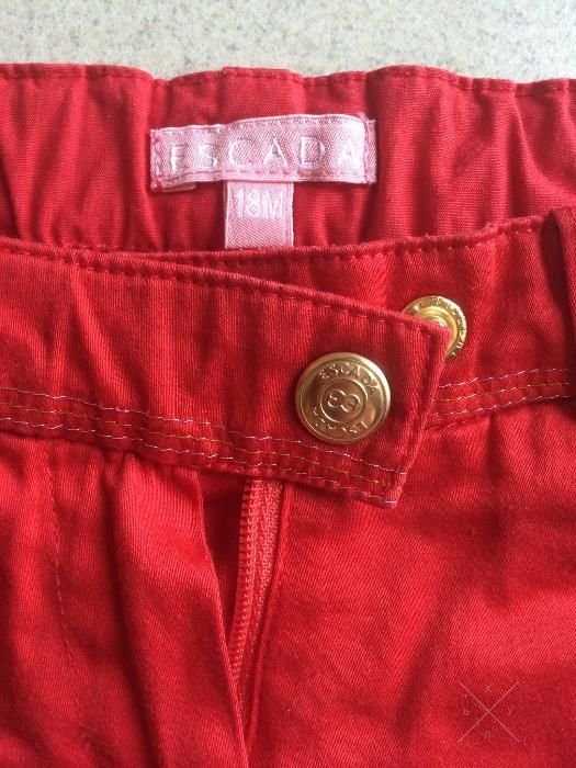 Шортики красные Escada (оригинал) девочке 1-2г., УП за мой счёт