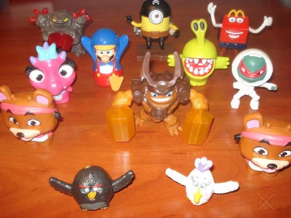 игрушки с Магдональса на выбор.