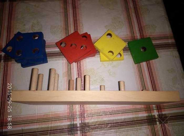 Развивающая деревянная игрушка от 0 до 6+