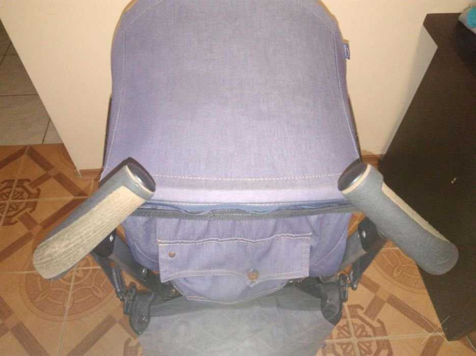 Коляска трость Chicco lite way denim