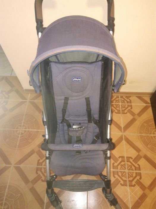 Коляска трость Chicco lite way denim