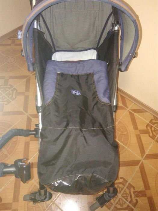 Коляска трость Chicco lite way denim