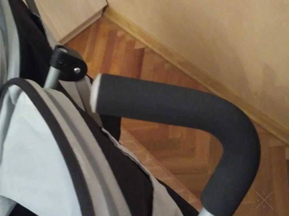 Коляска трость для двойни hauck Turbo Duo, цвет h-grey