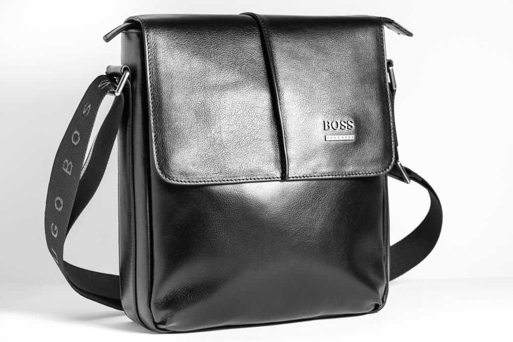 Кожаная мужская сумка Hugo Boss 2052-2