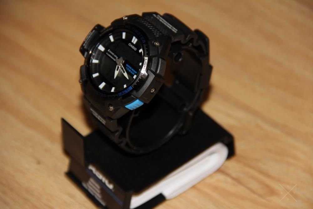 Мужские часы CASIO SGW-450H Новые Баромер, Альимер Термомер Оригинал
