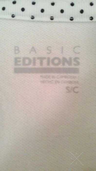 Женская футболка поло Basic Editions размер s+доставка
