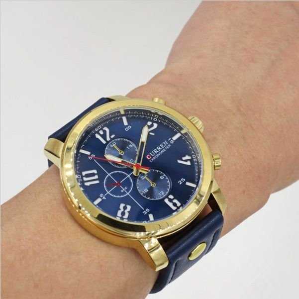 Часы наручные мужские Curren 8192 blue (арт.057)