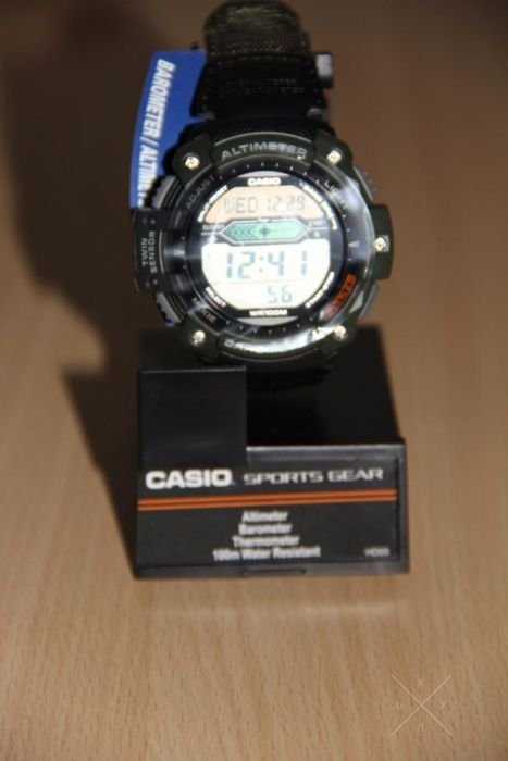 Мужские часы CASIO SGW-300H Новые Баромер, Термомер, Альимер