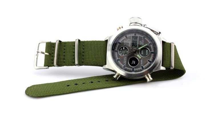 Мужские армейские час AMST-3003 в стиле милитари