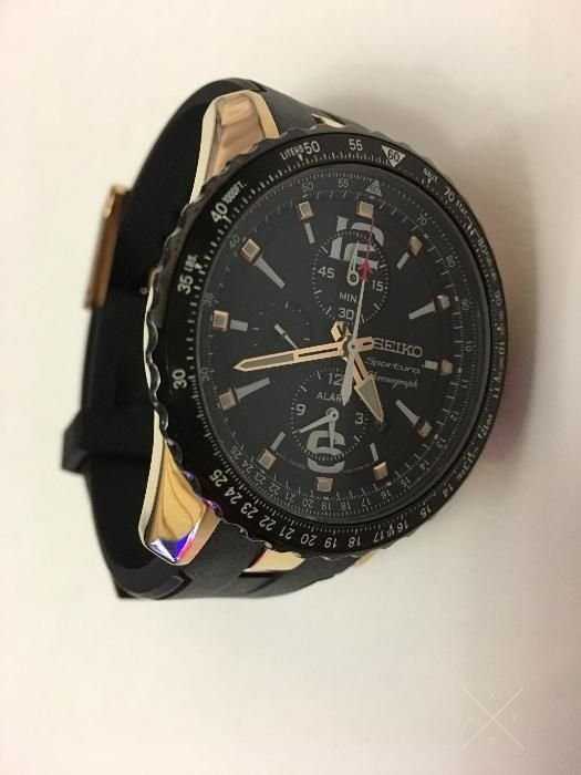 Часы мужские наручные SEIKO SE-SNAF28P1-K Sportura ОРИГИНАЛ! ГАРАНТИЯ