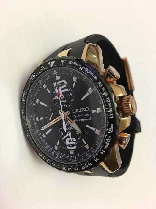Часы мужские наручные SEIKO SE-SNAF28P1-K Sportura ОРИГИНАЛ! ГАРАНТИЯ