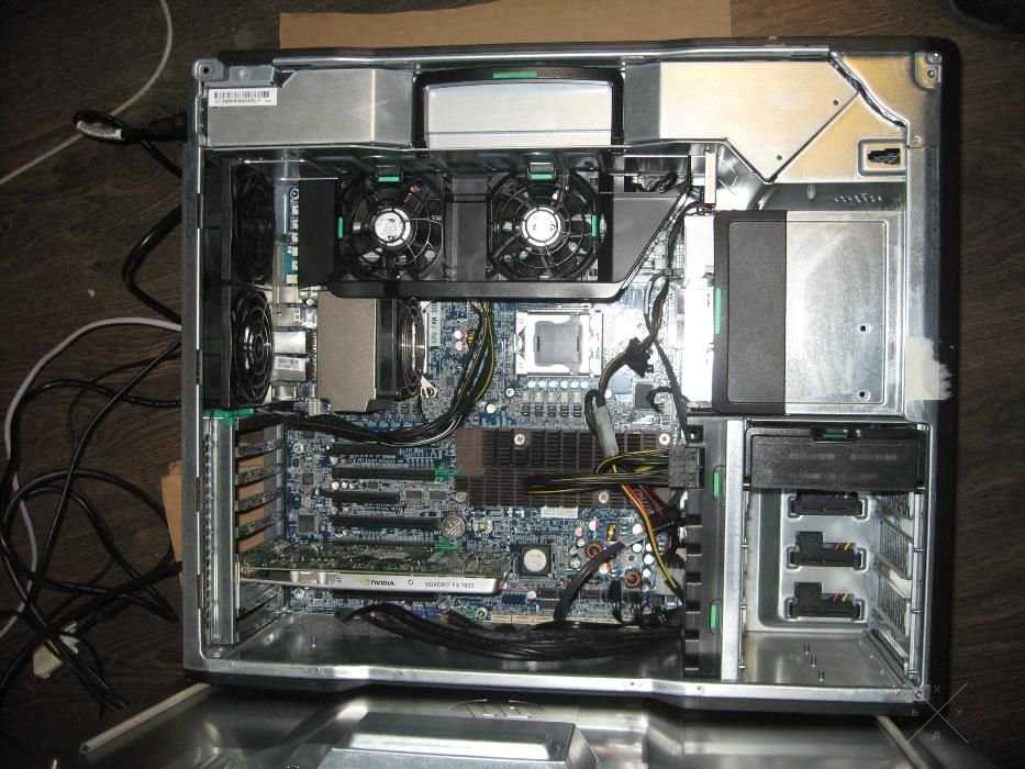 HP Z800 рабочая станция XEON Nvidia Quadro 768Мб