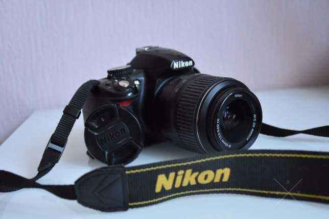Фотоаппарат Зеркальный Nikon D3100 + Объектив Kit AF-S DX NIKKOR 18-55
