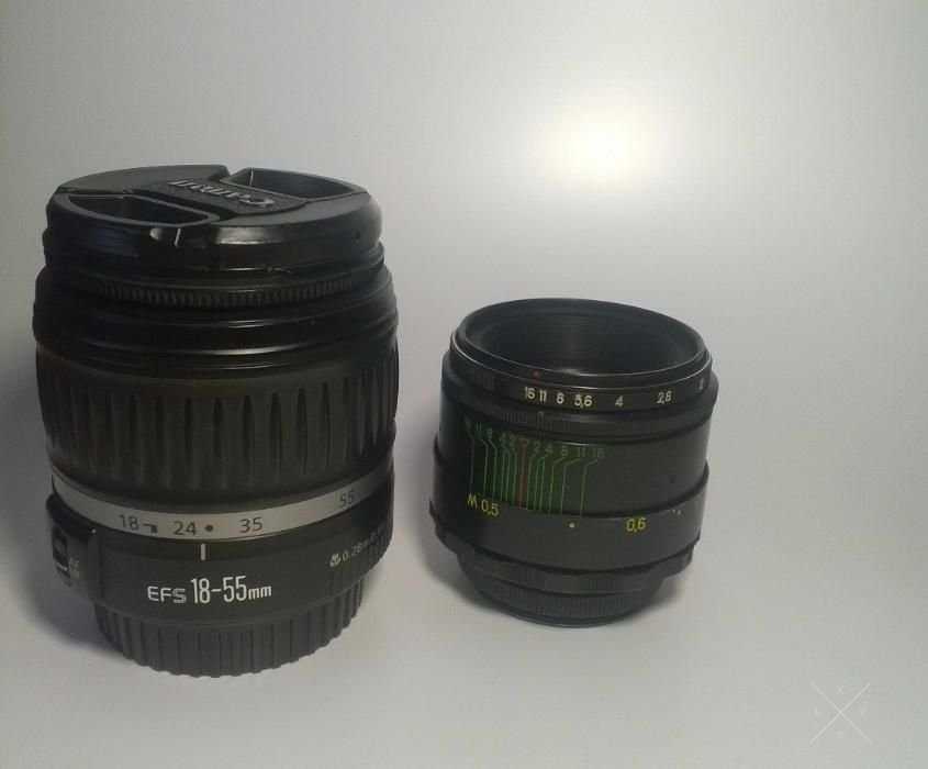 Зеркальный фотоаппарат Canon 400D + 18-55mm