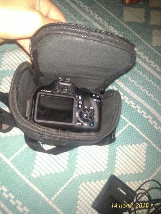 Продам зеркальный фотоаппарат Canon EOS 1100D KIT