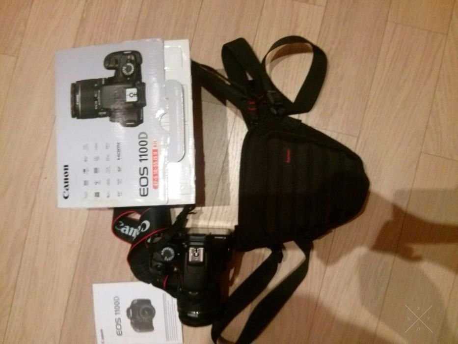 Продам зеркальный фотоаппарат Canon EOS 1100D KIT