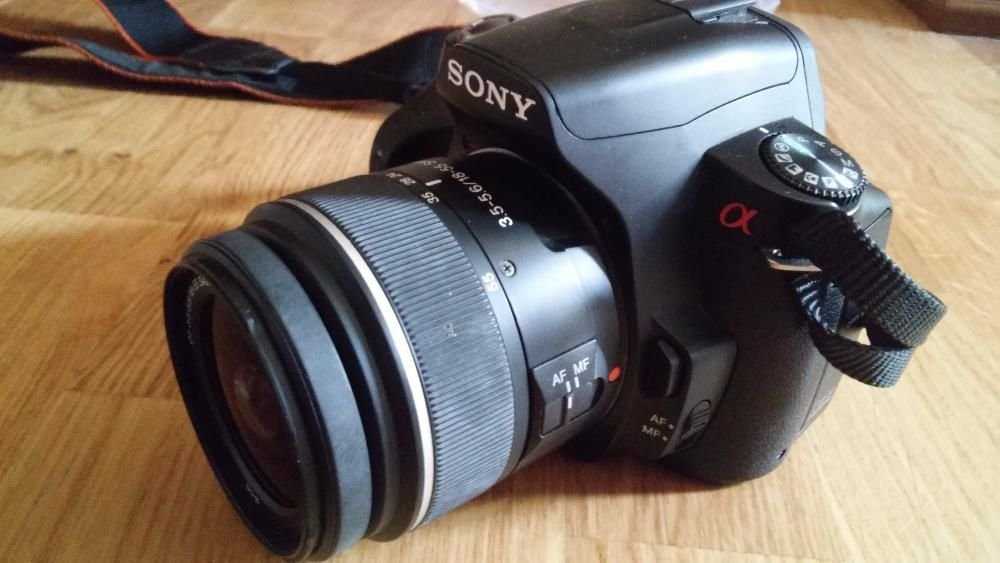 Недорого зеркальный фотоаппарат Sony A230 kit 18-55