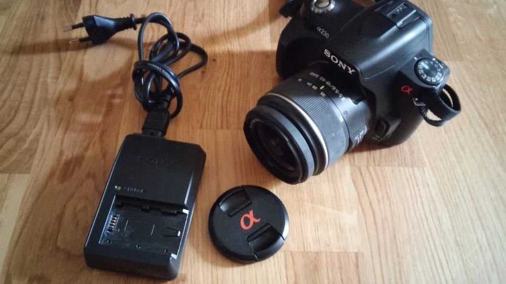 Недорого зеркальный фотоаппарат Sony A230 kit 18-55