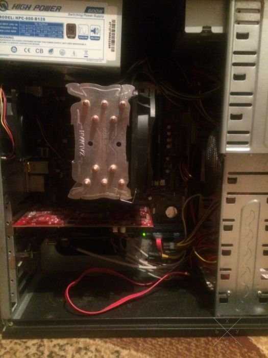 Продам мощный компьютер 6 ядер/4Гб DDR3/250HDD/600w