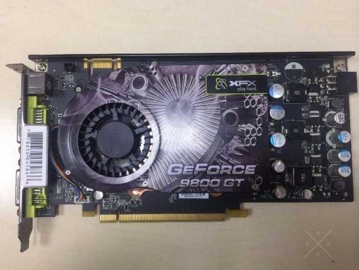Видеокарта XFX PCI-Ex GeForce 9800 GT 512MB DDRIII (256bit) (600/1800)