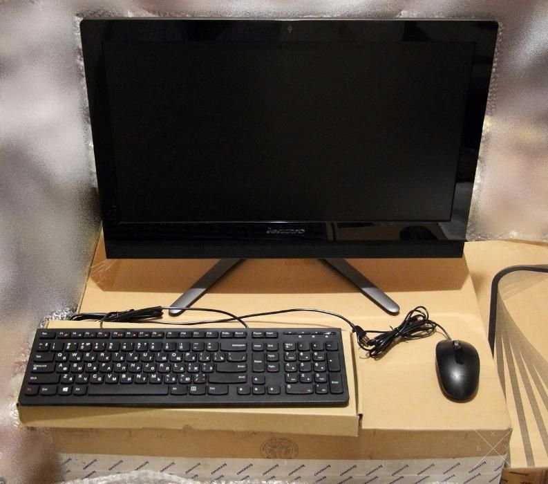 Новый ПК-моноблок Lenovo C40-30 (Pen 3558U/4 ГБ/HDD 500 ГБ) ГАРАНТИЯ