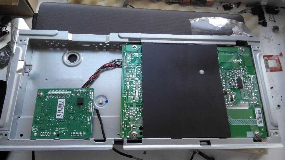 блок питания и main bord монитора asus vs228