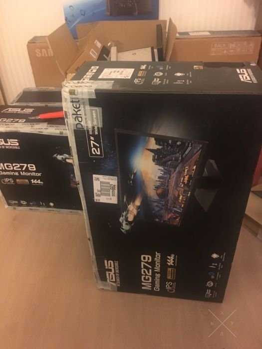 Продам новый игровой монитор ASUS MG279Q Gaming (90LM0100-B01170) Blac