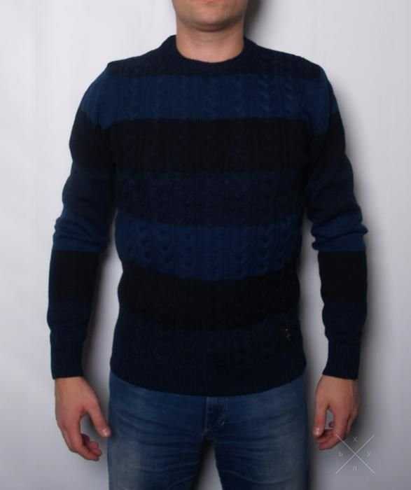 Свитер зимний 3 полосы NXL, 4 цвета, Турция