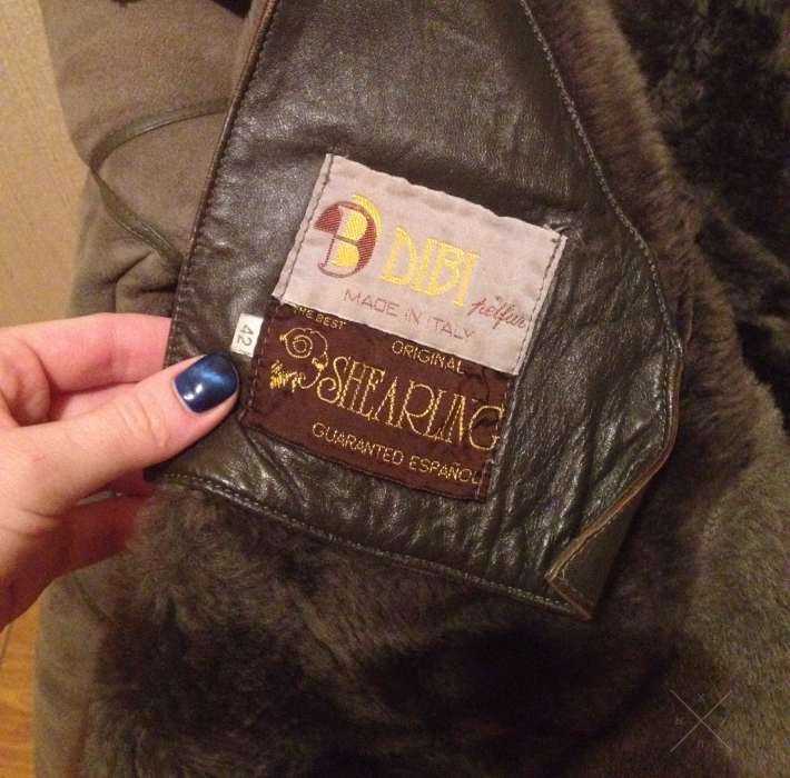 НАТУРАЛЬНАЯ Итальянская ДУБЛЁНКА! 100% кожа,замш и цигейка! Shearling