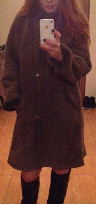НАТУРАЛЬНАЯ Итальянская ДУБЛЁНКА! 100% кожа,замш и цигейка! Shearling