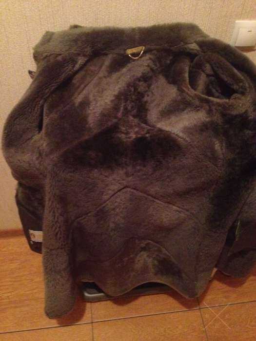 НАТУРАЛЬНАЯ Итальянская ДУБЛЁНКА! 100% кожа,замш и цигейка! Shearling
