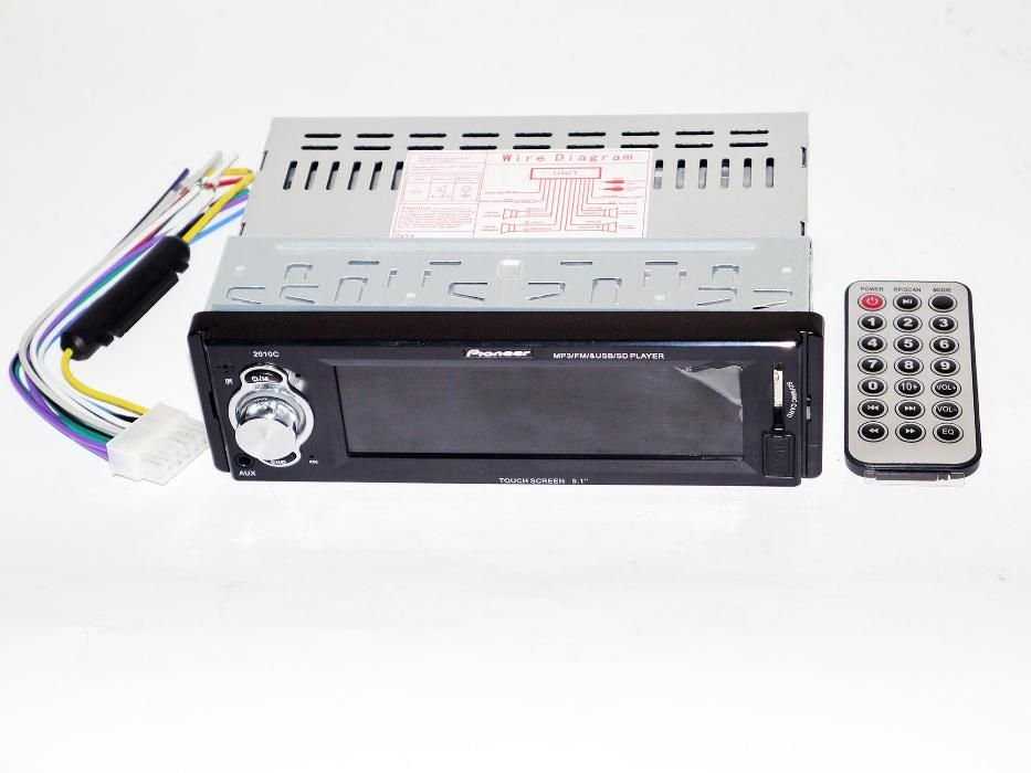 Автомагнитола Pioneer 2010C с сенсорным экраном и сменной подсветкой