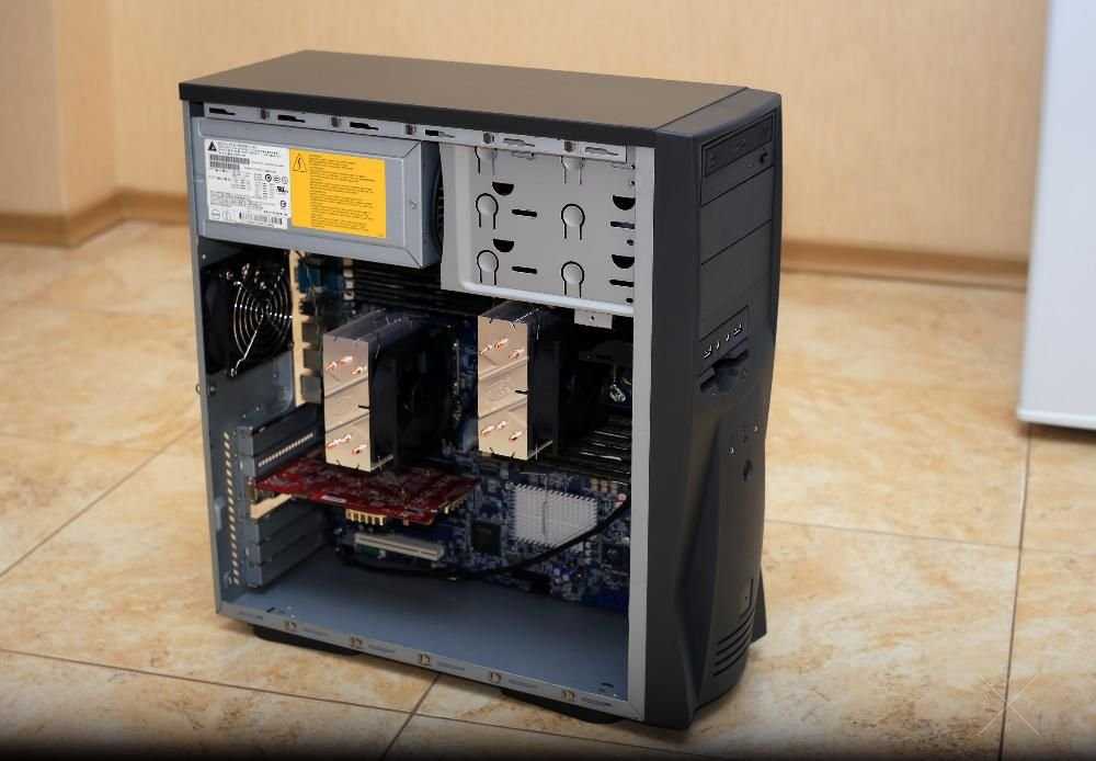 Мощный компьютер для работы с графикой (12 ядер, 48Gb DDR3)