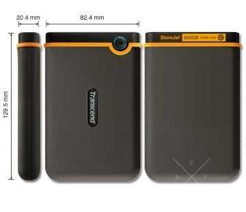 Карман для HDD 2,5" Transcend StoreJet (SATA-USB 2.0)