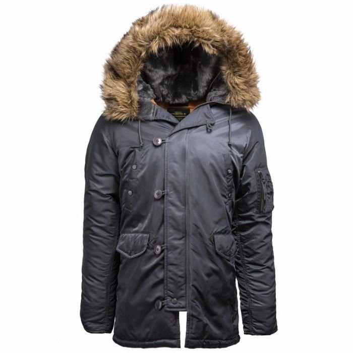 Куртка мужская Slim fit N-3b Alpha industries Аляска Оригинал!!!