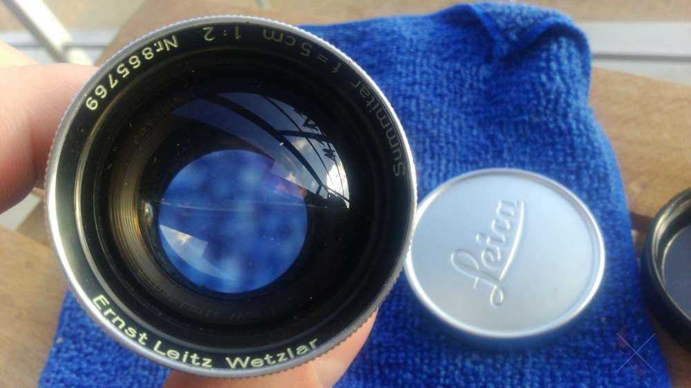Leitz Summitar 2/5cm на m39 Leica