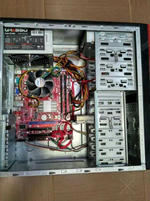 2-х ядерный системный блок(E7300, 2.66 GHz, DDR2- 4Gb, HDD-320GB)